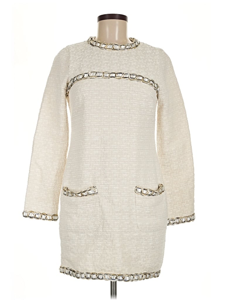 Pre-owned Shein Cocktail Dress In Ivory