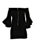 Teeze Me Black Cocktail Dress Size 3 - 4 - photo 2