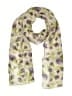 Assorted Brands 100% Silk Purple White Silk Scarf One size - photo 1