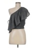 Unbranded 100% Polyester Gray Sleeveless Blouse Size M - photo 1