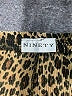 Ninety Animal Print Brown Casual Skirt Size 14 (estimated) - photo 4