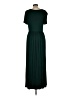 Amazon Essentials Solid Green Casual Dress Size L - photo 2