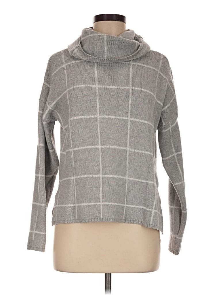 Pre-owned Ecowish Turtleneck Sweater In Gray