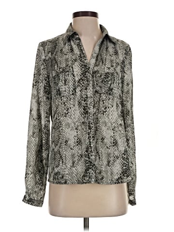 AK Anne Klein Long Sleeve Blouse (view 1)
