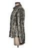 AK Anne Klein 100% Polyester Animal Print Silver Long Sleeve Blouse Size S (estimated) - photo 5