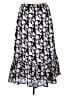 Unbranded Paisley Black Casual Skirt Size 35 waist (estimated) - photo 2