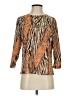 Laura Ashley Animal Print Orange Long Sleeve Blouse Size S (petite) - photo 1