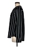 Active USA Stripes Black Long Sleeve Blouse Size M - photo 5