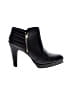 Unlisted 100% Leather Black Ankle Boots Size 8 - photo 1