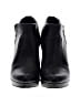 Unlisted 100% Leather Black Ankle Boots Size 8 - photo 2