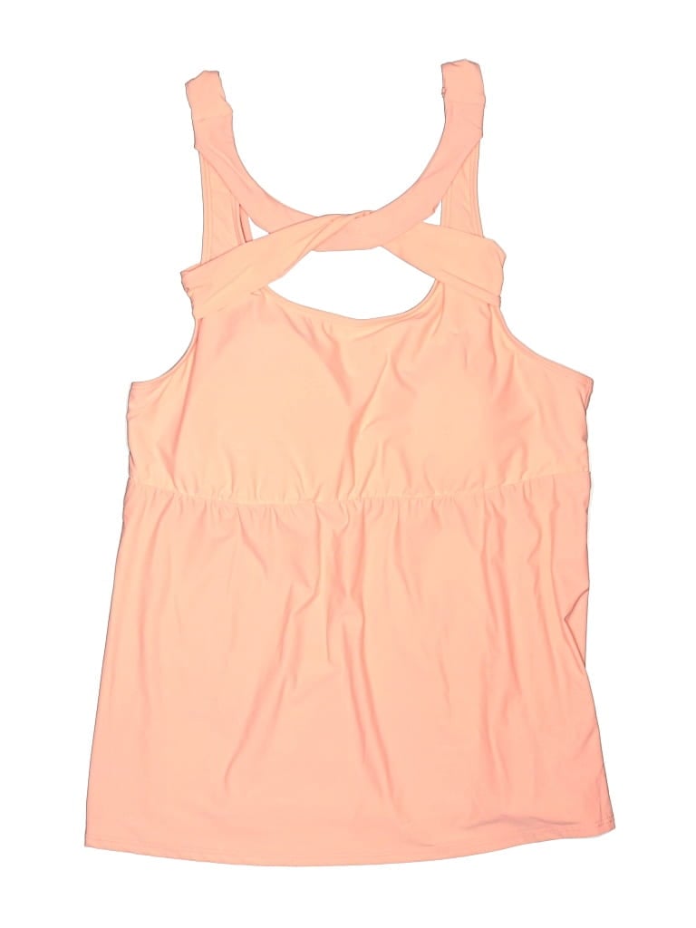 Pre-owned Alex Marie Swimsuit Top Orange Swimwear