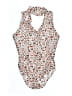 Enough About Me Ivory Bodysuit Size M - photo 2