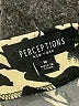 Perceptions Animal Print Gold Cocktail Dress Size M - photo 7