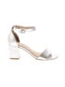 CL by Laundry Silver Sandals Size 6 - photo 1