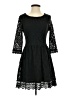 Assorted Brands 100% Polyester Black Cocktail Dress Size S - photo 1