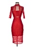 Express Red Cocktail Dress Size 0 - photo 1