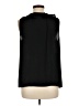 Ann Taylor LOFT 100% Polyester Black Sleeveless Blouse Size M - photo 2
