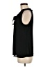 Ann Taylor LOFT 100% Polyester Black Sleeveless Blouse Size M - photo 5