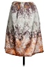 Voice Tie-dye Brown Orange Casual Skirt Size S - photo 2