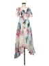 BAROK Tie-dye Blue Cocktail Dress Size M - photo 1