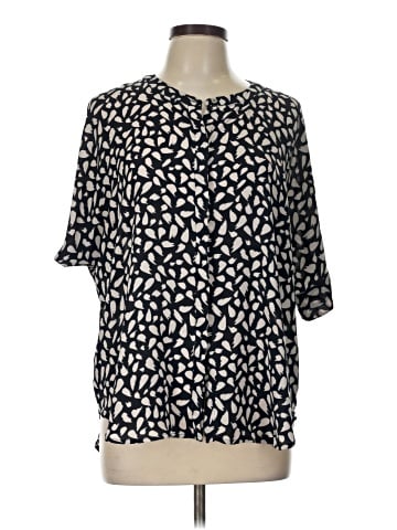 Ann Taylor LOFT Short Sleeve Blouse (view 1)