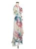 BAROK Tie-dye Blue Cocktail Dress Size M - photo 4