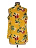 Rose + Olive Yellow Sleeveless Blouse Size M - photo 2
