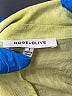 Rose + Olive Green Short Sleeve Blouse Size S - photo 7