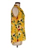 Rose + Olive Yellow Sleeveless Blouse Size M - photo 4