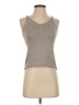 Brand Bazar Silver Sweater Vest Size S (estimated) - photo 1