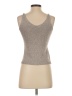 Brand Bazar Silver Sweater Vest Size S (estimated) - photo 2
