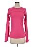 Nike 100% Recycled Polyester Pink Long Sleeve Top Size S - photo 1