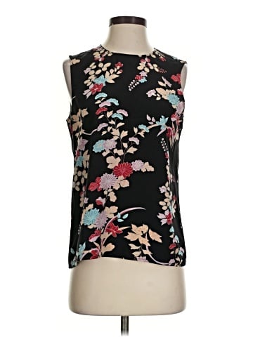 Diane von Furstenberg Sleeveless Silk Top (view 1)