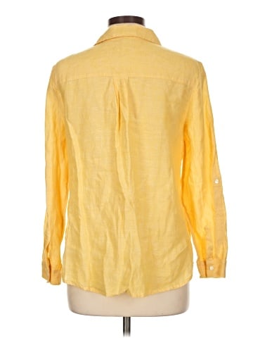 Charter Club 3/4 Sleeve Button-Down Shirt (view 2)