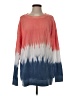 Wildfox 100% Cotton Tie-dye Orange Pullover Sweater Size Sm (1 or S) - photo 1