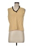 St. John Yellow Sweater Vest Size M - photo 1