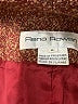 Rena Rowan Tweed Brown Wool Blazer Size 8 - photo 6