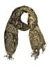 Unbranded Paisley Gold Yellow Scarf One size - photo 1