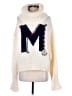 Moncler White Ivory Cropped Roll Neck Sweater Size XL - photo 1