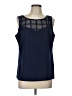 Maya Brooke 100% Polyester Blue Sleeveless Blouse Size 12 - photo 1
