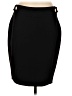 Express Solid Black Formal Skirt Size 8 - photo 1