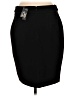 Express Solid Black Formal Skirt Size 8 - photo 2