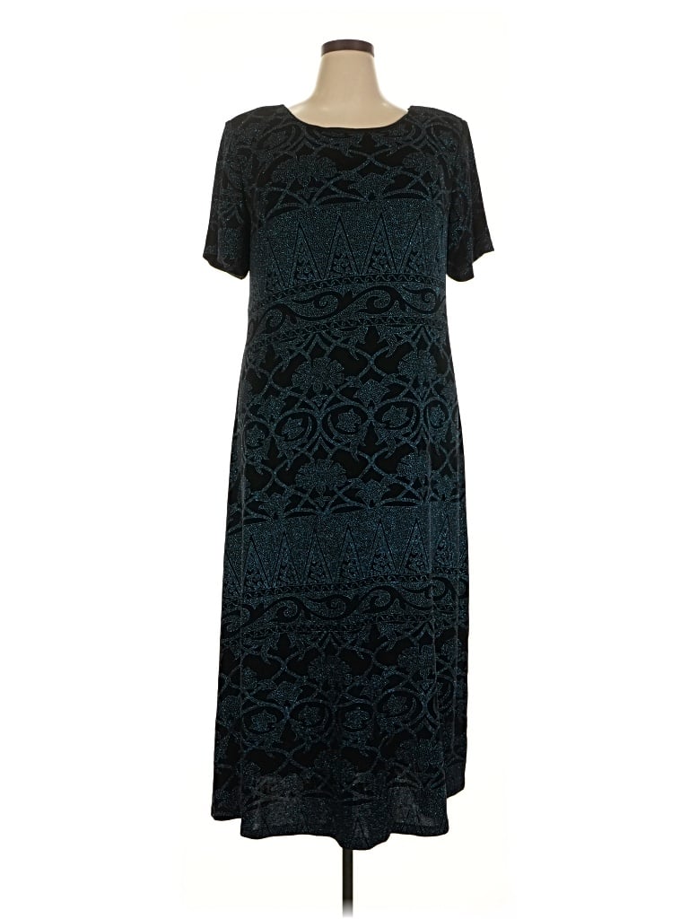 Pre-owned Jessica Howard Casual Dress In Teal
