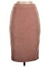 Lulus Solid Brown Faux Leather Skirt Size S - photo 1