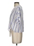 Rails Stripes Blue Short Sleeve Blouse Size XS - photo 5