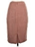 Lulus Solid Brown Faux Leather Skirt Size S - photo 2
