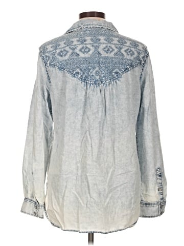 Vintage America Blues Long Sleeve Blouse (view 2)