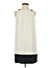 Zara Basic Solid Ivory Casual Dress Size S - photo 1