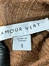 Amour Vert Brown Turtleneck Sweater Size S - photo 7
