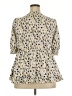 BLOOMCHIC 100% Polyester Ivory 3/4 Sleeve Blouse Size 18 - photo 2